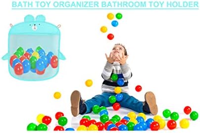 uxcell Органайзер за играчки за баня, Запазвайки Играчки Сухи Без да се използват За Съхранение на играчките в Банята - Быстросохнущий
