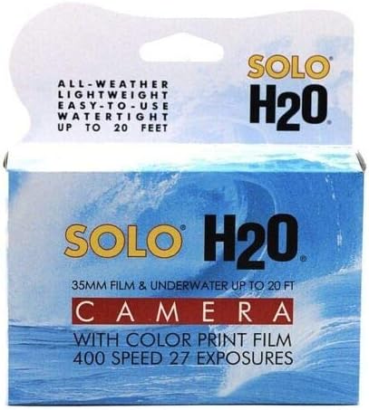 Подводна камера Solo H2O 35 мм еднократна употреба с фолио с изложба на 400ASA27