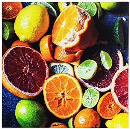 Начало декор Йосемити Празник на цитрусови плодове - Снимка на Вероника Олсън, Нанесено на закалено стъкло, Многоцветное,3120090