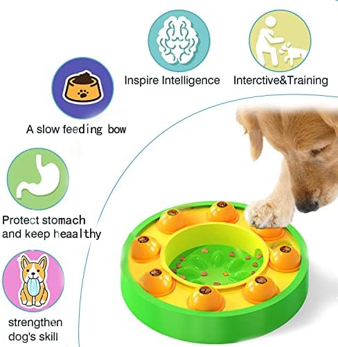 Играчки-Пъзели за кучета iZiv, Интерактивни Играчки-Пъзели за Кучета, Захранващи Лакомство за кучета за игри с обучението на
