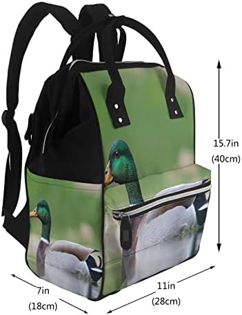 Раници За смяна на Пелени За мама Малард-Лов-Duck Travel Bookbag Чанти За Памперси Back Pack