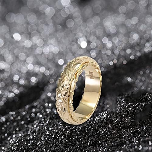 Подарочное пръстен с диамант на Нов ден 2023, Голям Пръстен, Пръстен за Свети Валентин, пръстен с диамант, пръстен във формата на Роза,