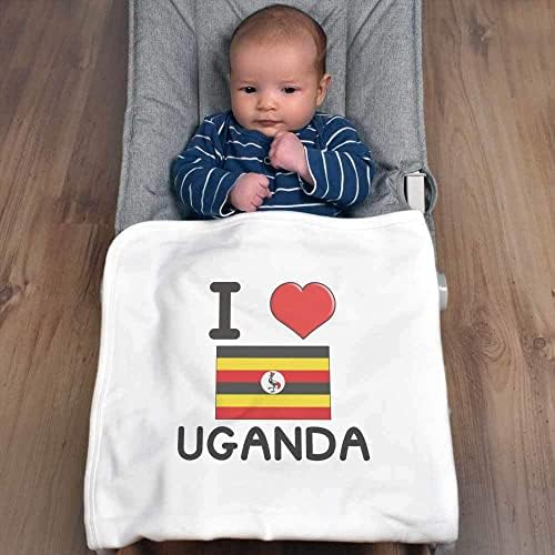 Детско Памучно одеало /Шал Azeeda I Love Uganda (BY00025979)