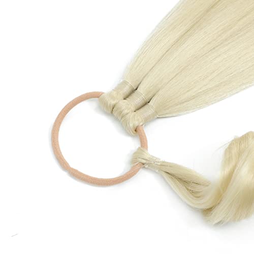Оплетка Натрупване на cauda equina С Директен Завязкой За Косата Гладка Обвивка Около Удължаване на Косата във формата на