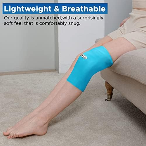 Пакет с лед за колянната става с увреждания, многократна употреба Меко Гелевое приключи и за облекчаване на болки в краката, пищялите