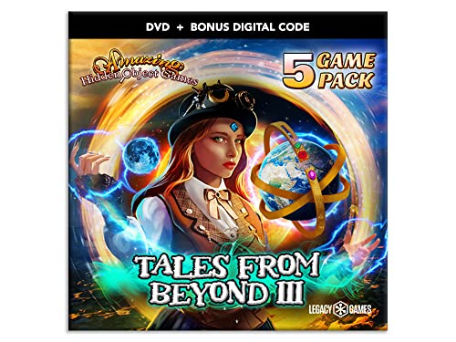 Legacy Games Невероятна игра в жанра на търсенето на предмети за PC: Tales from Beyond, том 3 (комплект от 5 мача) - DVD за КОМПЮТЪР