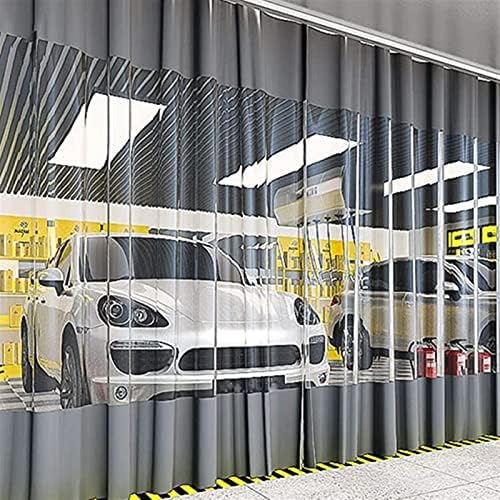 ASPZQ Външни Прозрачни завеси 0,5 мм Водоустойчив Брезент Преграда за Автомивка Завеса Градинско на Предното Стъкло, Слънцезащитни Запазва