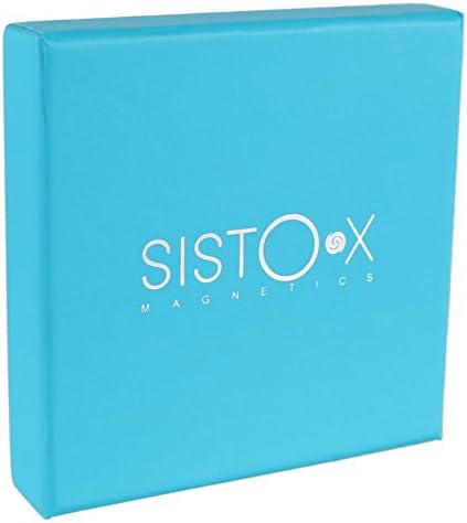 SISTO-X Мед Магнитна Гривна-Маншет/Гривна в готически Дизайн от Sisto-X с 6 Неодимовыми Магнити за Здравето
