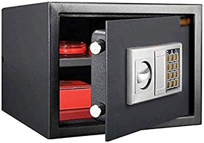 Големият електронен цифров сейф EYHLKM за домашна сигурност на бижута -имитация на заключване на сейфа (цвят: A)