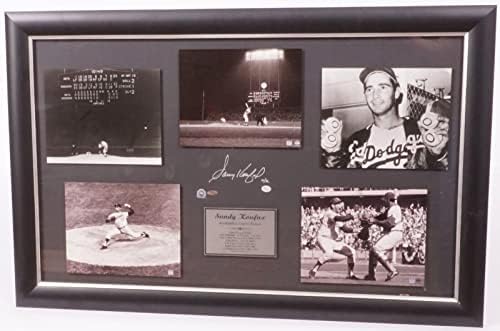 Красива снимка на Санди Куфакс, Без подписа на Нападателя В Рамката на 22x40 Щайнер COA - Снимки на MLB с автограф