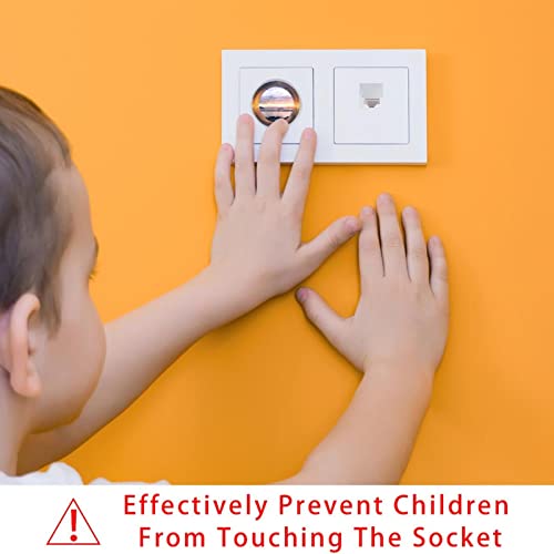 24 Опаковки на Защитени от деца Електрически Защитни Капачки За защита от деца Капачки За контакти С Изображение на тръбата