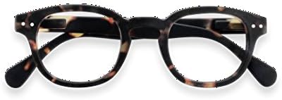 Слънчеви очила IZIPIZI в C-Образна рамка | Черепаховая дограма - Rx +1.00