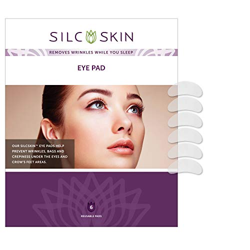 Комплект за грижа за кожата на деколтето и очите Silc Skin - Съдържа 1 тампон за деколтето, 6 подложки за очи - Коригиране, предотвратява появата