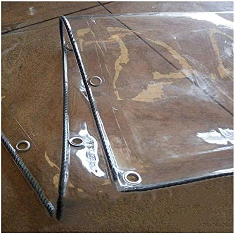 Стъклен прозрачен брезент PENGFEI, Водоустойчив сверхпрочная непромокаемая кърпа, за да тераси, Покриване на стоки за вътрешния двор,