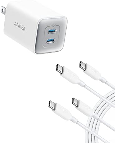 Зарядно устройство Anker USB C мощност 47 W с кабел Anker Powerline III USB C - USB C [2]