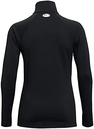 Женска тениска Under Armour Authentics ColdGear с цип на ¼ от размера на Under Armour