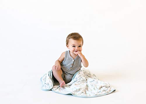 Детско 3-Слойное Еластично одеяло от големите плетени Премиум-клас Aussie от Мед Pearl