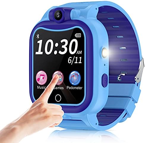 Умен часовник GYET Kids за момчета 3-10 Години и Защитно фолио за екран за iPhone 13
