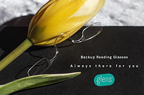 glens Резервни Прозрачни Очила за четене за мъже /Жени Сила Корекция| +1.5,+2.0,+2.5,+3.0 | 3 - Ято
