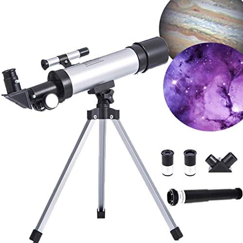 Преносим Астрономически телескоп ShengXia с Търсач на Планетите, за Деца, Възрастни, Начинаещи/90X Пътен Телескоп за Наблюдение на Луната,