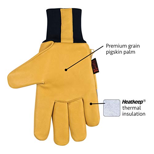 Kinco - Работници и Ски ръкавици от висококачествена естествена кожа с топлоизолация, (1927 кВт)