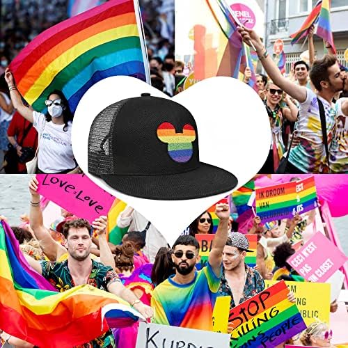 Гордостта на Шапка за Мъже, Жени, Преливащи бейзболни Шапки, Шапки Лесбийки ЛГБТК Забавно бейзболна шапка