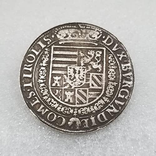 QINGFENG Старинни Занаяти Месинг със сребърно покритие Стари Сребърни Долара Сребърни Кръгли Чуждестранни Монети Антични Колекция