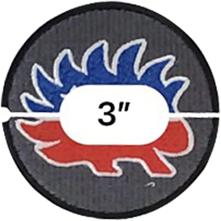 Грей Анархистки диск, на Бродирани желязо-Нашивка, Пришитая Към Националния гербу (3 инча)