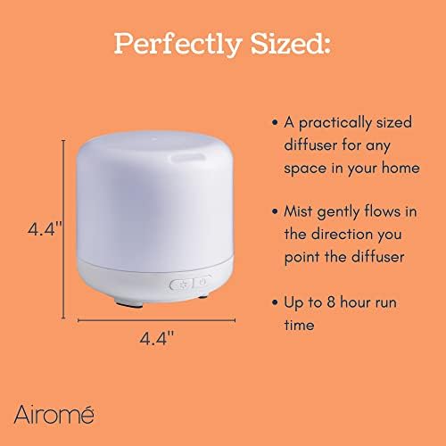Airome Simple Пластмасови Лещи с led подсветка не съдържат BPA, обем 120 мл, с посока на рассеиванием, идеален за ориентиране