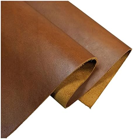 MMLLZEL Полнозернистый лист Дубленой кожа с Дебелина 2,0 мм, Материал на Първия Слой за фабрика за щавене на кожи занаяти ръчно изработени