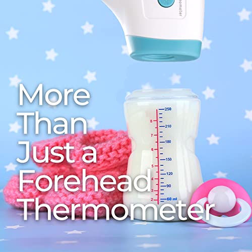 МОБИ - Детски Безконтактен дигитален термометър за челото с режима на температурата на обекта - Безконтактно с индикатор за висока температура
