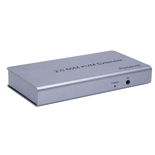 RERERPTG HDMI-Съвместими KVM USB удължителен кабел Аудио-Видео удължителен кабел През Ethernet Cat5e/6