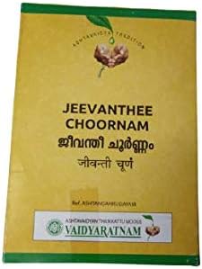 Vaidyaratnam Jeevanthee Choornam 100 г (опаковка от 2 броя), Аюрведа билкови продукти, биологични продукти по Аюрведа
