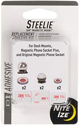 Комплект за подмяна на универсално лепило Nite Ize Steelie - за закрепване на таблото и телефонни конектори