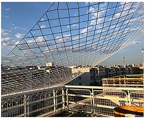 ALUFT Няколко размера Детска Защитна мрежа от падането на Детска Защитна мрежа Бял цвят (3 м * 3 м, Вътрешно и Външно стълбище Балкон