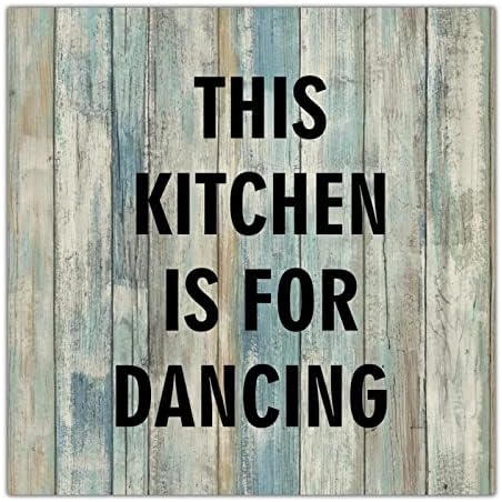 Yinrune Дървени Стенни Стикери с Надпис на Тази кухня за танци Селски Благословен Знак Промоционални Подаръци Градински