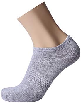 Спортни чорапи JOURNOW от Чесаного памук Без показване за мъже и Жени 6 двойки