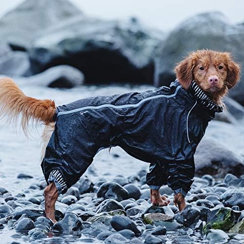 Дъждобран Hurtta, Непромокаемая Куче яке от дъжд и Сняг, Гарван, 14 л
