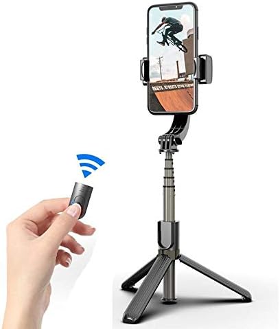 Поставяне и монтиране на BoxWave Съвместим с Samsung Galaxy S23 Ultra - Gimbal SelfiePod, Селфи-пръчка, Прибира видео карданным стабилизатор