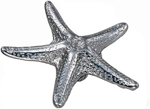 Фурнитурная дръжка Laurey 56760 Морска звезда, Металик, 25 бр.