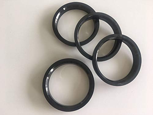 NB-AERO (Комплект от 4) Полиуглеродные центрирующие пръстени на главината с диаметър от 72,62 мм до 56,1 mm с вътрешен диаметър