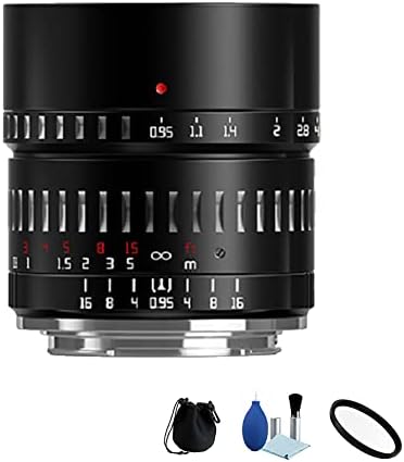 TTArtisan 50 мм F0.95 APS-C Портретен обектив с ръчно Фокусиране с Голяма бленда за Беззеркальной фотоапарат Canon EOS R RP,