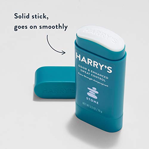 Антиперспиранти за повишена здравина Harry ' s - Антиперспиранти за мъже с аромат и подобрен контрол на пот - Stone (брой 6 броя)