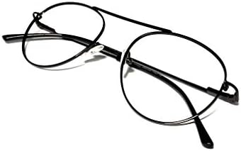 Компютърни очила На lifestyle черни кръгли метални мънички unisex_alacfrpr2767