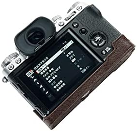 Калъф за фотоапарат X-T5, BolinUS Ръчно изработени От Естествена Кожа, Половината от своята практика За фотоапарат Калъф за