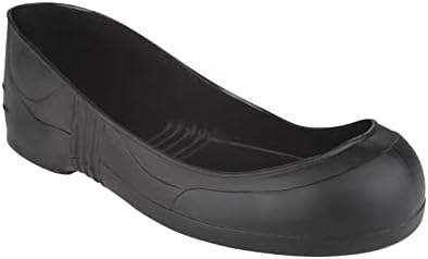Галоши Oshatos, устойчиви на хлъзгане. Черен. Унисекс. 1 чифт (Ляво /Дясно). Конструкция от PVC. 2XLarge, американски обувки размер: