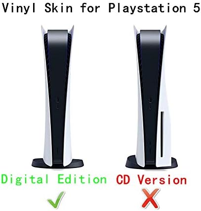 Етикети за Ps5, Vinyl Стикер върху цялото тяло, Стикер на кожата, Калъф за конзолни контролери Playstation 5 Digital Edition
