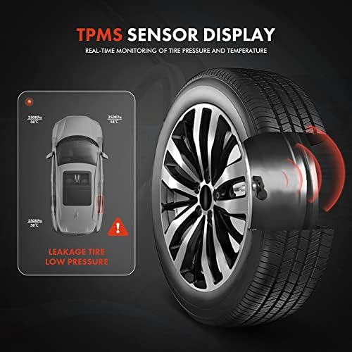Сензори система за контрол на налягането в гумите Премиум-клас, съвместими с BMW 320i xDrive 328i 335d 335is X5 528i 535d 535i 550i
