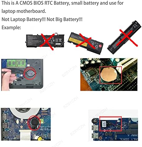 Батерия BZBYCZH CMOS RTC е съвместим с батерията на FUJITSU LifeBook E8020 CMOS BIOS RTC