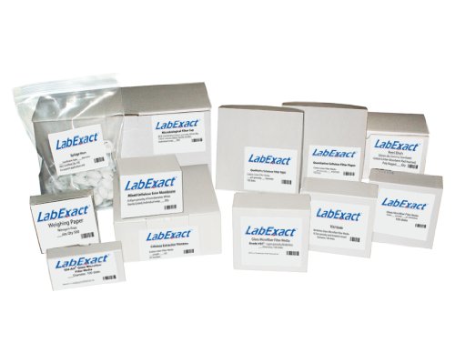 Филтър от микрофибър LabExact 1200043 Grade C Glass, боросиликатное стъкло, без свързващо вещество, 1,2 микрона, 7,0 см (опаковка по 100